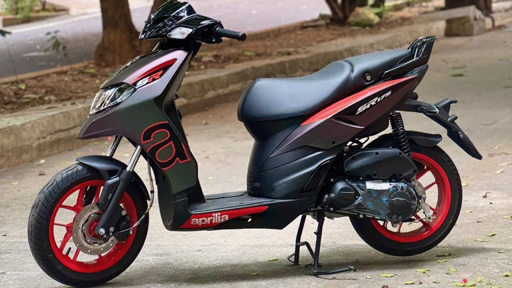 New Aprilia SR 175 स्कूटर आई जबरदस्त Look और 13HP Engine के साथ