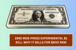 1995 Web-Press Experimental $1 Bill: Why It Sells for $600 Raw
