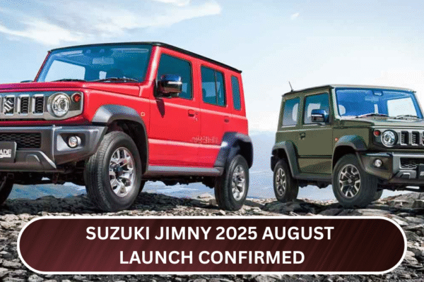 Suzuki Jimny 2025 August Launch Confirmed – Hybrid Engine और नए Features से होगी दमदार Entry