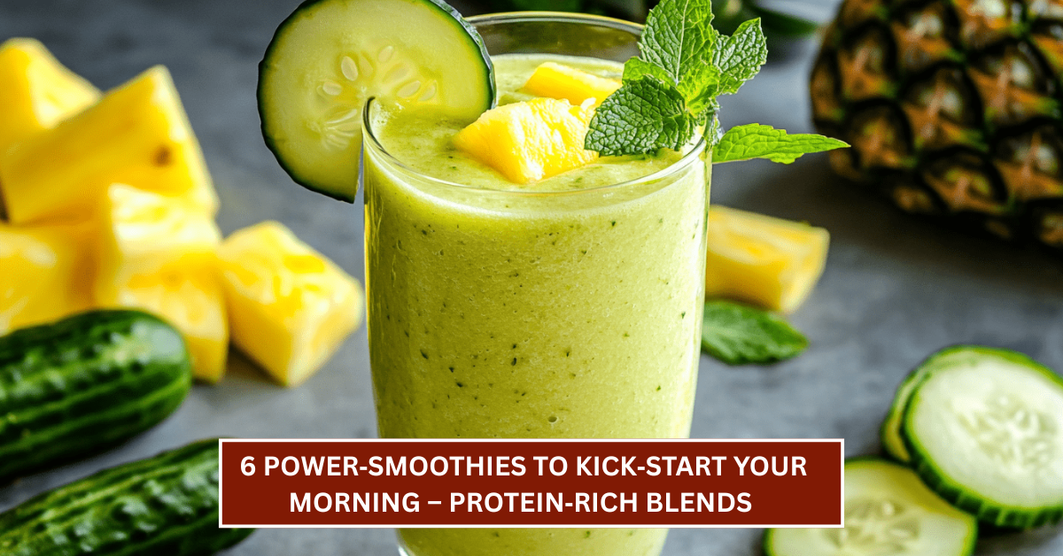 6 Power‑Smoothies to Kick‑Start Your Morning – Protein‑Rich Blends with Oats, Leafy Greens, and Spices Ready in 5 Minutes