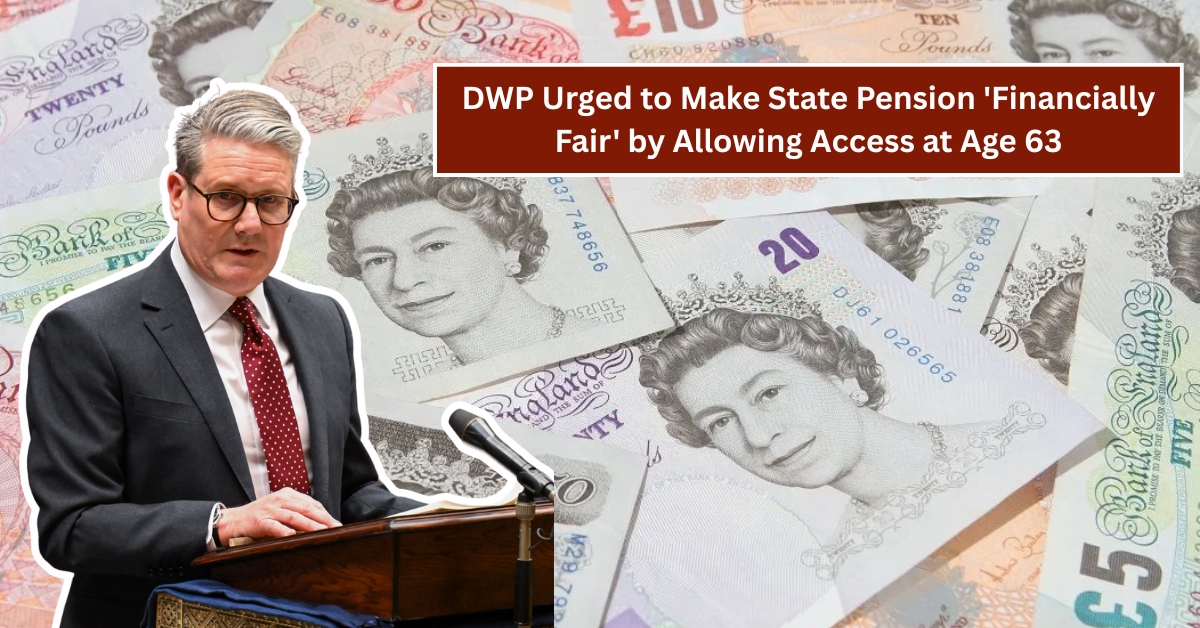DWP Urged to Make State Pension 'Financially Fair' by Allowing Access at Age 63
